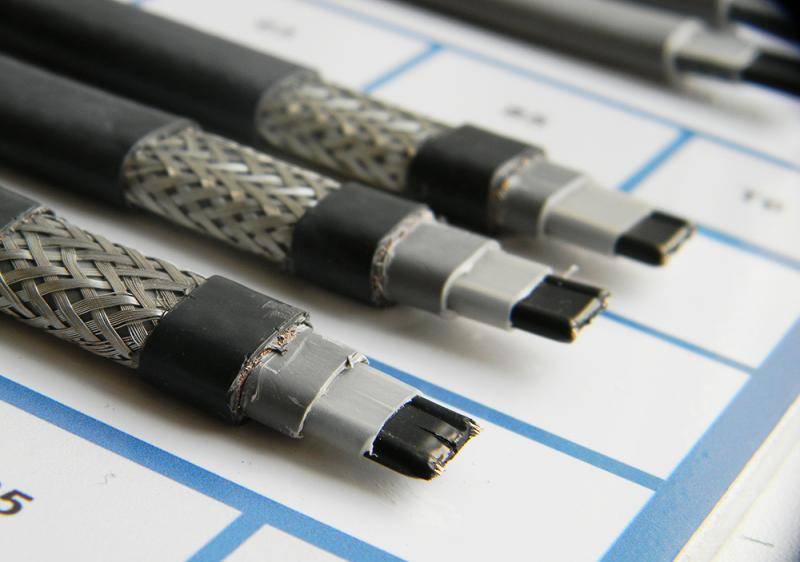 Нагревательный кабель саморегулируемый