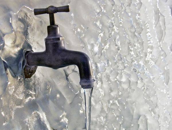 Отогрев водопровода